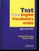 Test your english vocabulary in use -  upper-intermediate