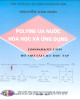 Ebook Polyme ưa nước - Hóa học và ứng dụng: Phần 2 - Nguyễn Văn Khôi