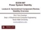 Lecture Power system stability - Lesson 6: Symmetrical Component Review, Stability overview