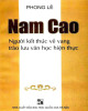 Ebook Nam Cao - Người kết thúc vẻ vang trào lưu văn học hiện thực: Phần 1
