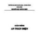 Giáo trình An toàn điện - Trường ĐH Bách Khoa