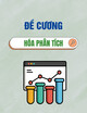 Đề cương ôn tập Hóa phân tích