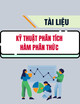 Tài liệu Kỹ thuật phân tích hàm phân thức
