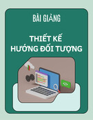 Bài giảng Thiết kế hướng đối tượng: Chương 1 - Tổng quan thiết kế hướng đối tượng