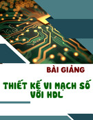 Bài giảng Thiết kế vi mạch số với HDL: Chương 5 - Lê Lý Quyên Quyên